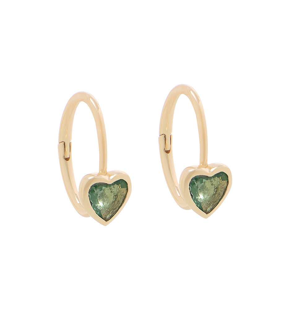 10kt-gold-emerald-heart-cuff-hoop-earrings