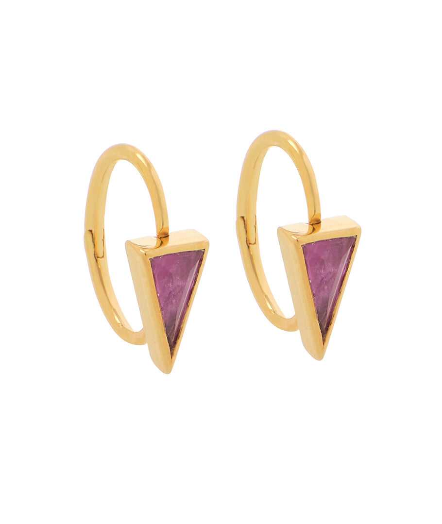 ruby-triangle-cuff-hoop-earrings