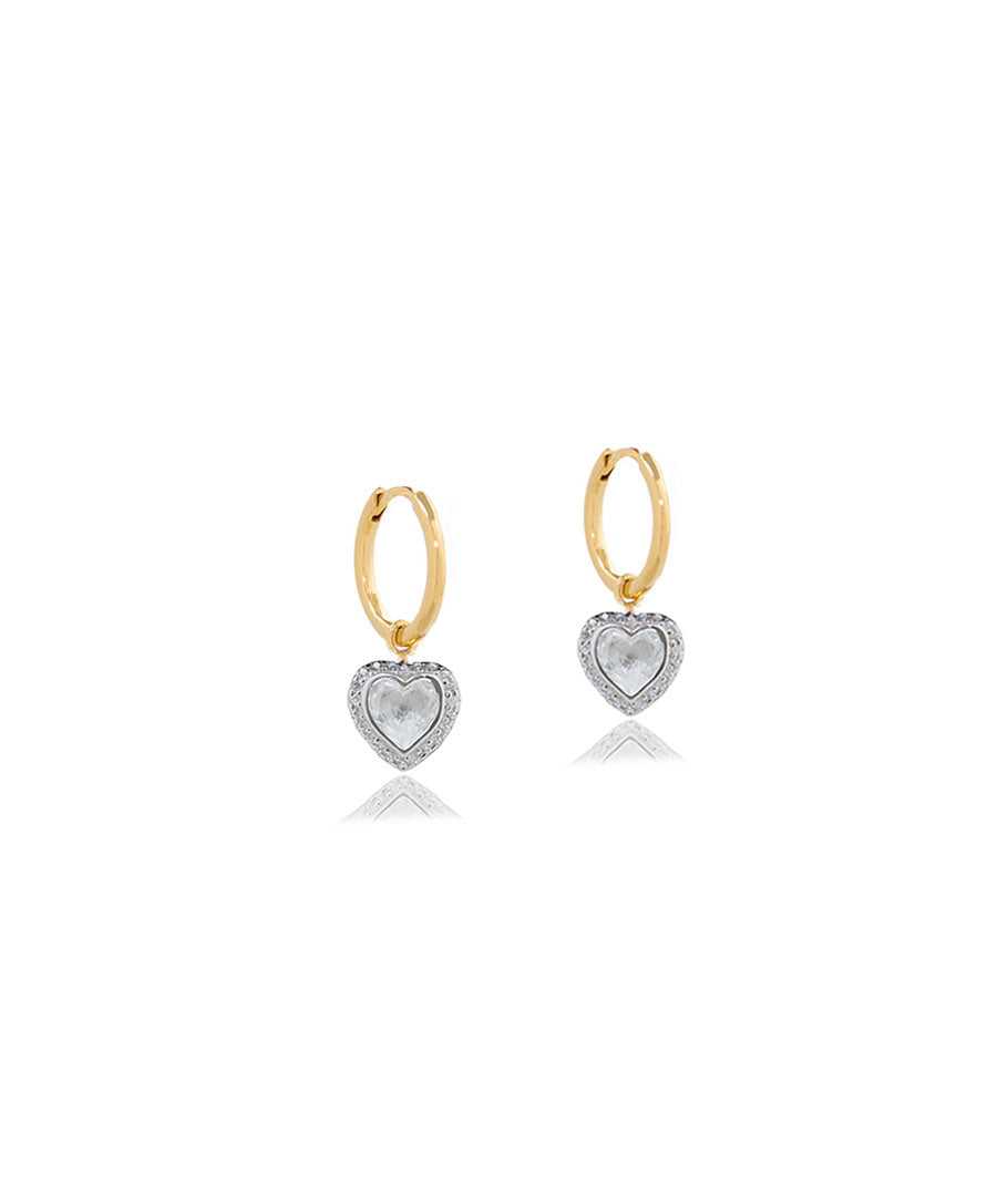 zircon-pave-heart-hoop-earrings