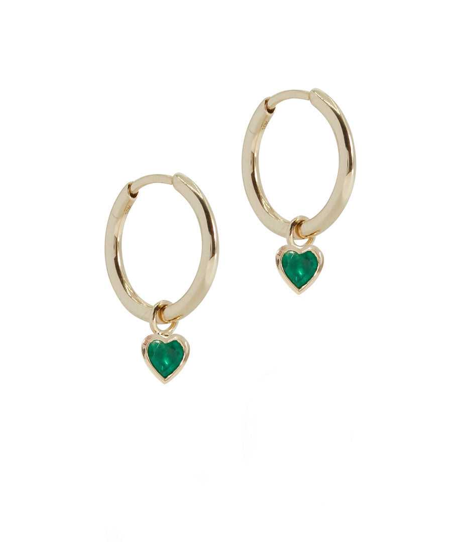 10kt-yellow-gold-emerald-heart-hoop-earrings