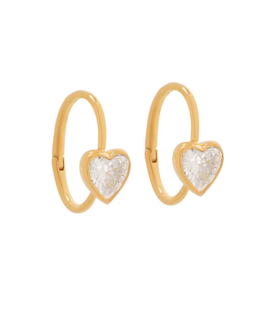 zircon-heart-cuff-hoop-earrings
